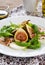 Fig,Prosciutto and Mozzarella salad