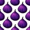 Fig vector seamless pattern drawing. Hand drawn isolated violet