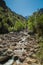 Figarella river running through Foret de Bonifatu in Corsica