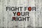 Fight For Your Right Grafitti