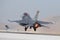 Fighter Aircraft takes off from Konya Airport