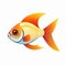 Fighter fish blue colour betta fish blue colour koi orange carp vector vector underwater fish illustration
