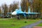 Fighter Su-27 in Park of Three Heroes, Senno, Belarus