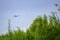 Fighter Su-30, landing approach