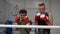 Fighters Stand Sport Ring Indoor Gym Train Session