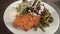 Fighting Obesity / Fried Hake, French Beans And Salad