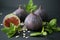 Figs fruit, healthy food, diet, fig, fresh food, violet, green,