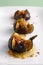 Figs Roasted with Mascarpone Cheese Honey and Hazelnuts