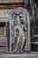 Figure cobra-headed goddess Naga-Raja at the stairs to the Isurumuniya, Anuradhapura, Sri Lanka