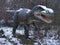 Figure dinosaur amusement park in Krasnodar
