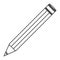 figure pencil school icon