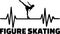 Figure skating heartbeat pulse