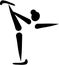 Figure Skating Woman Icon