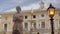 Figures of Praetorian fountain, 1554, Piazza Pretoria, town hall building