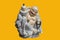Figurine of Buddha made of porcelain