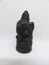 Figurine elephant chess piece black ivory ornament