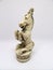 Figurine horse chess piece white ivory ornament