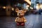 Figurine of Little Mouse in front of the Universal Studios Ai Generativ