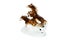 Figurine - two running horses