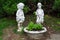 Figurines garden and lawn