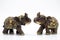 Figurines of indian elephants