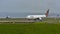 Fiji Airways Airbus A330 aircraft taxiing at Auckland International Airport