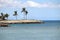 Fiji Paradise Series - View of Palms and Islands from First Landing - Viti Levu