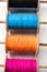 Fikri /Reel/Chakri /Spool with colourful thread or manjha or manja for Kite flying