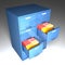 File cabinet 3d