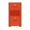 File cabinet drawer archive vector icon. Business document storage office folder datum. Catalog furniture box