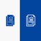 File, Document, House Line and Glyph Solid icon Blue banner Line and Glyph Solid icon Blue banner