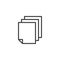 File documents line icon