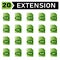 File extension icon include plw, mox, qmtf, mpkt, tt18, mmc, tbl, drl, vsx, mdf, adt, ggb, pcb, usr, blg, exx, cdx, pka, sub, jef