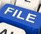 File Key Means Filing Or Data Files