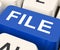 File Key Means Filing Or Data Files