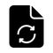 FILE RELOAD glyphs icon