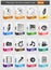 File type 3d icons set.