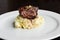 Filet mignon with mash potatoes