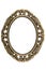 Filigree in the form of a frame, decorative element for manual w