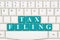 Filing your taxes online with keyboard