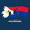 Filipino Araw ng Kalayaan (Translate: Philippine Independence Day). Happy national holiday. Celebrated annually on June 12 in