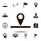 fill, location, map icon. Simple glyph, flat vector element of Location icons set for UI and UX, website or mobile application