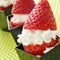 Filled strawberries