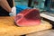 Fillet of Red Tuna Fish