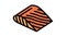 fillet salmon color icon animation