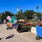 Film equipment at Walt Disney World Magic Kingdom in Orlando, Florida