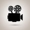 film industry flat icon design