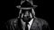 Film Noir Style: The Detective Hippopotamus In A Suit