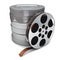 Film reel and canisters