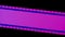 Film strip smoothly changing light from blue to pink close up. Cinema filmstrip on black background. 35mm film slide